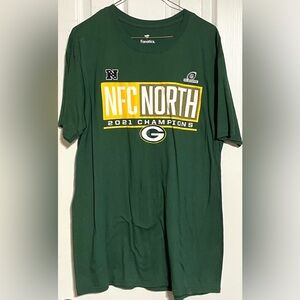 Fanatics Green NFC North Champions Tee